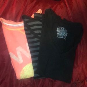 Lot of 3 girl shirts.